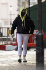 LILY ALLEN Out and About in Knightsbridge 01/28/2021