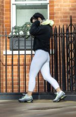 LILY ALLEN Out and About in Knightsbridge 01/28/2021