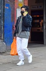 LILY ALLEN Out in London 01/12/2021