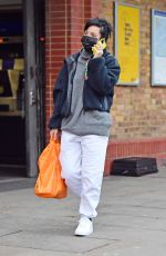 LILY ALLEN Out in London 01/12/2021