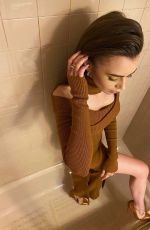 LILY COLLINS at a Photoshoot, January 2021