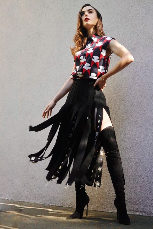 LILY COLLINS - Instagram Photos 01/23/2021