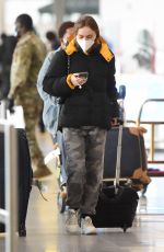LILY-ROSE DEPP at JFK Airport in New York 01/05/2021