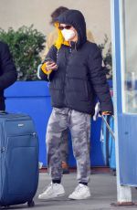 LILY-ROSE DEPP at JFK Airport in New York 01/05/2021