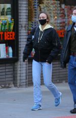 LILY-ROSE DEPP Out with a Friend in New York 01/07/2021
