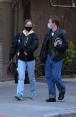 LILY-ROSE DEPP Out with a Friend in New York 01/07/2021