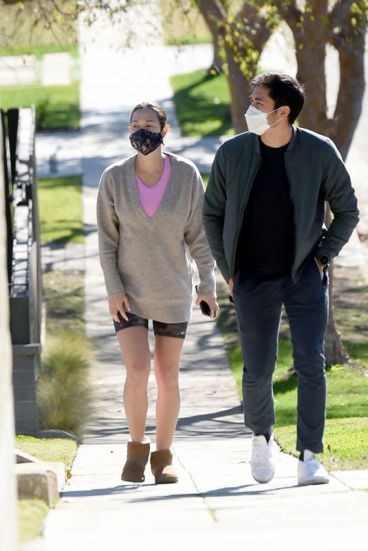 LIV LO and Henry Golding Out in Los Angeles 01/11/2021