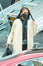 LORI HARVEY at Airport in Salt Lake City 12/30/2020