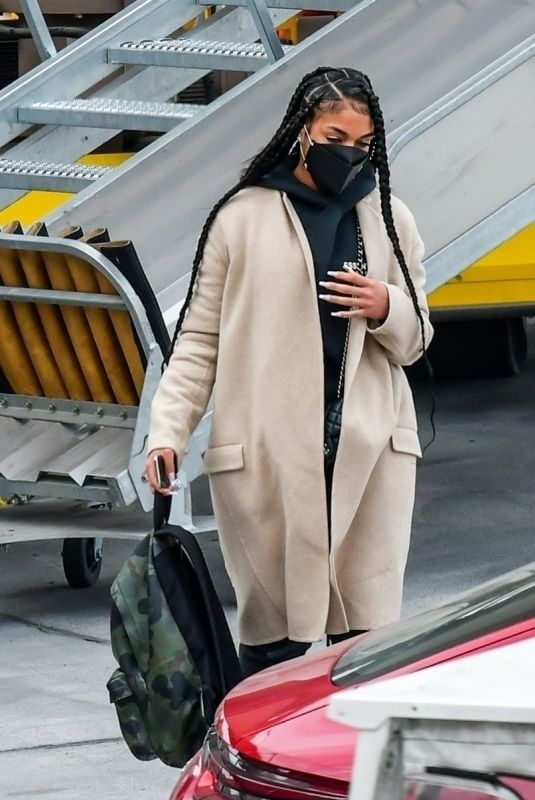 LORI HARVEY at Airport in Salt Lake City 12/30/2020