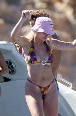 LOTTIE MOSS in Bikini at a Boat in Cabo San Lucas 01/19/2021
