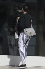 LUCY HALE Arrives at a Private Gym in Los Angeles 01/25/2021