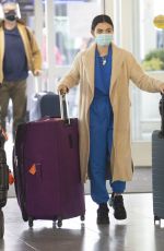 LUCY HALE at JFK Airport in New York 01/01/2021