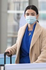 LUCY HALE at JFK Airport in New York 01/01/2021