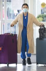 LUCY HALE at JFK Airport in New York 01/01/2021