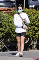 LUCY HALE Heading to a Gym in Los Angeles 01/11/2021