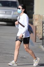 LUCY HALE Heading to a Gym in Los Angeles 01/11/2021