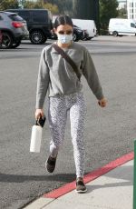 LUCY HALE Heading to a Gym in Los Angeles 01/13/2021