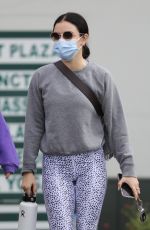 LUCY HALE Heading to a Gym in Los Angeles 01/13/2021