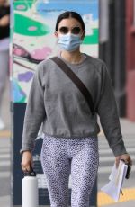 LUCY HALE Heading to a Gym in Los Angeles 01/24/2021