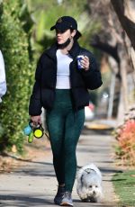 LUCY HALE Out and About in Studio City 01/05/2021