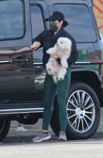 LUCY HALE Out and About in Studio City 01/05/2021