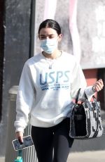 LUCY HALE Out for Coffee in Los Angeles 01/04/2021