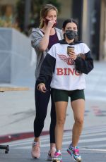 LUCY HALE Out for Coffee in Los Angeles 01/06/2021