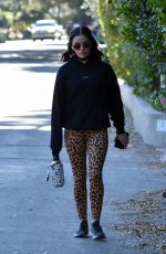 LUCY HALE Out Hiking in Studio City 01/26/2021