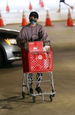 LUCY HALE Shopping at Target in Los Angeles 01/03/2021