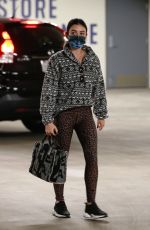 LUCY HALE Shopping at Whole Foods in Studio City 01/02/2021