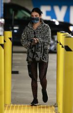 LUCY HALE Shopping at Whole Foods in Studio City 01/02/2021