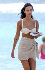 LUCY WATSON in Bikini at a Beach in Barbados 01/04/2021