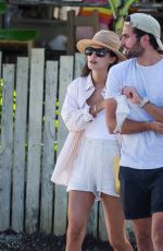 LUCY WATSON Out and About in Barbados 01/01/2021