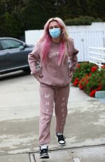MADI MONROE Out and About in Los Angeles 01/29/2021