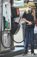 MAG RYAN at a Gas Station in Los Angeles 01/12/2021