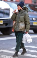 MAGGIE GYLLENHAAL Out in New York 01/21/2021 