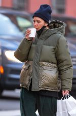 MAGGIE GYLLENHAAL Out in New York 01/21/2021 
