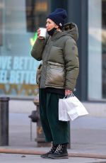 MAGGIE GYLLENHAAL Out in New York 01/21/2021 