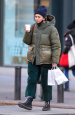 MAGGIE GYLLENHAAL Out in New York 01/21/2021 