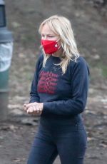 MALIN AKERMAN Out with Her Dogs at a Park in Los Feliz 01/30/2021
