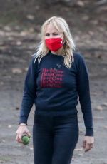 MALIN AKERMAN Out with Her Dogs at a Park in Los Feliz 01/30/2021