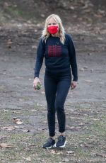 MALIN AKERMAN Out with Her Dogs at a Park in Los Feliz 01/30/2021