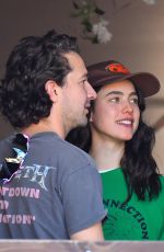 MARGARET QUALLEY and Shia Labeouf Out in Studio City 01/04/2021