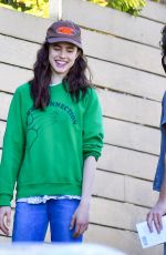 MARGARET QUALLEY and Shia Labeouf Out in Studio City 01/04/2021