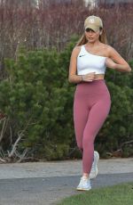 MARIA WILD Workout in Chelsea 01/25/2021