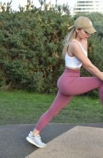 MARIA WILD Workout in Chelsea 01/25/2021