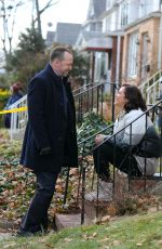 MARISA RAMIREZ on the Set of Blue Bloods in New York 01/19/2021