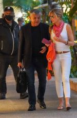 MARLA MAPLES Out for Lunch with Friends in Miami 01/26/2021