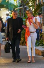 MARLA MAPLES Out for Lunch with Friends in Miami 01/26/2021
