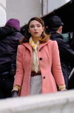 MATILDA DE ANGELIS on the Set of Across The River And Into The Trees in Venice 01/25/2021